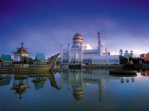 Mosque in Brunei.