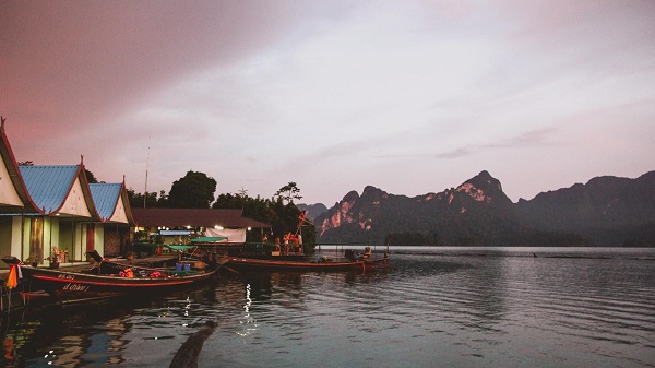 Cheow Lan Lake in Khao Sok National Park, Thailand. Photo courtesy of Lena Tarasyuk