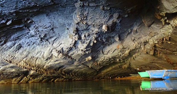Interior of Konglor Cave, Laos