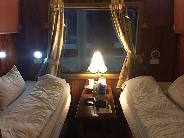 Sapaly Overnight Express Train cabin