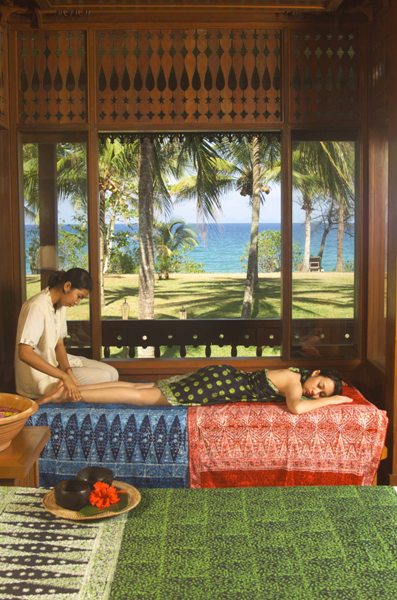 Massage at Tanjong Jara Spa, Malaysia. Image courtesy of Tourism Malaysia.