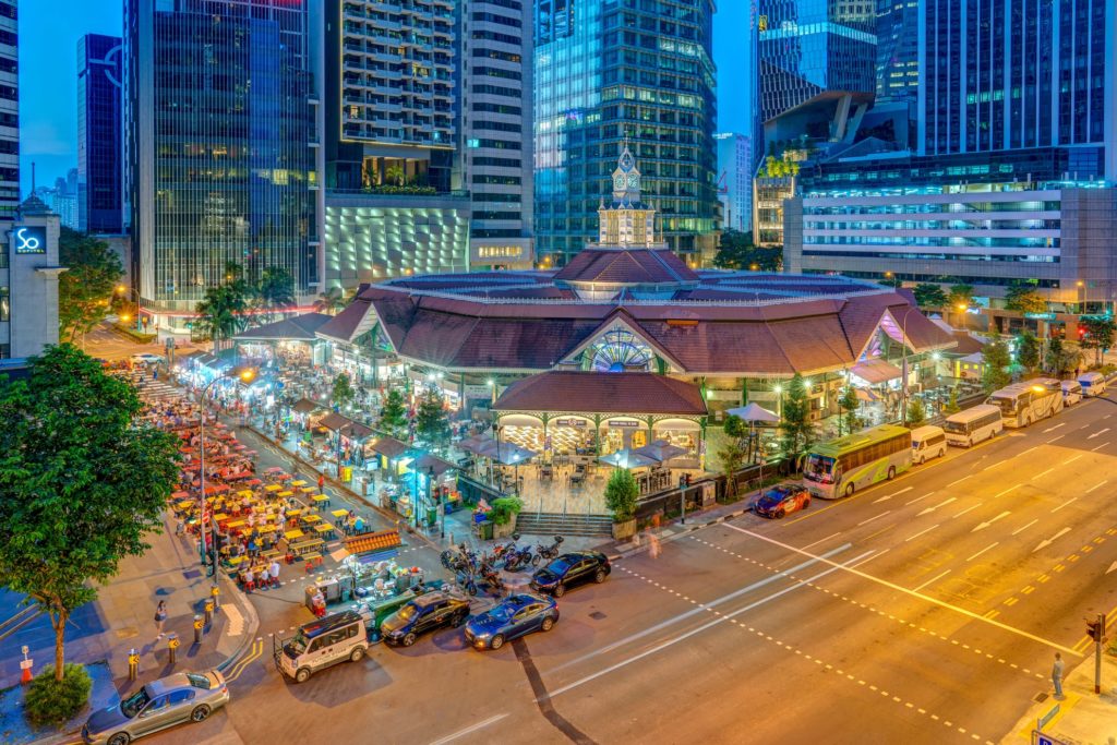 Singapore's Hawker Centers / Shutterstock