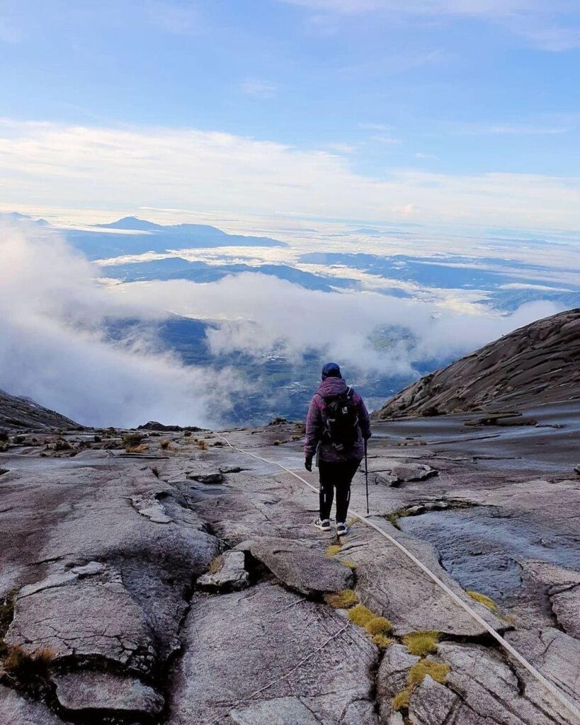 Mount Kinabalu is Malaysia’s tallest mountain and summited by almost 20,000 people every year.