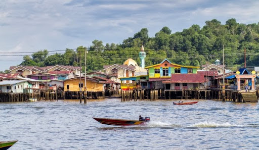 Kampong Ayer is the world’s largest water village.