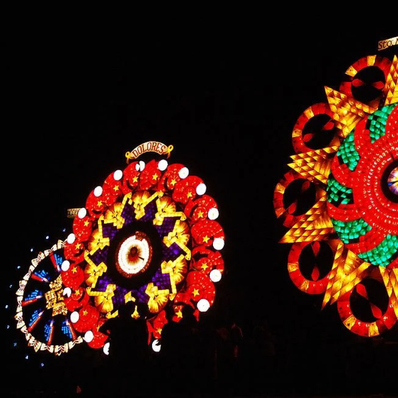 Giant Lantern Festival Southeast Asia Travel