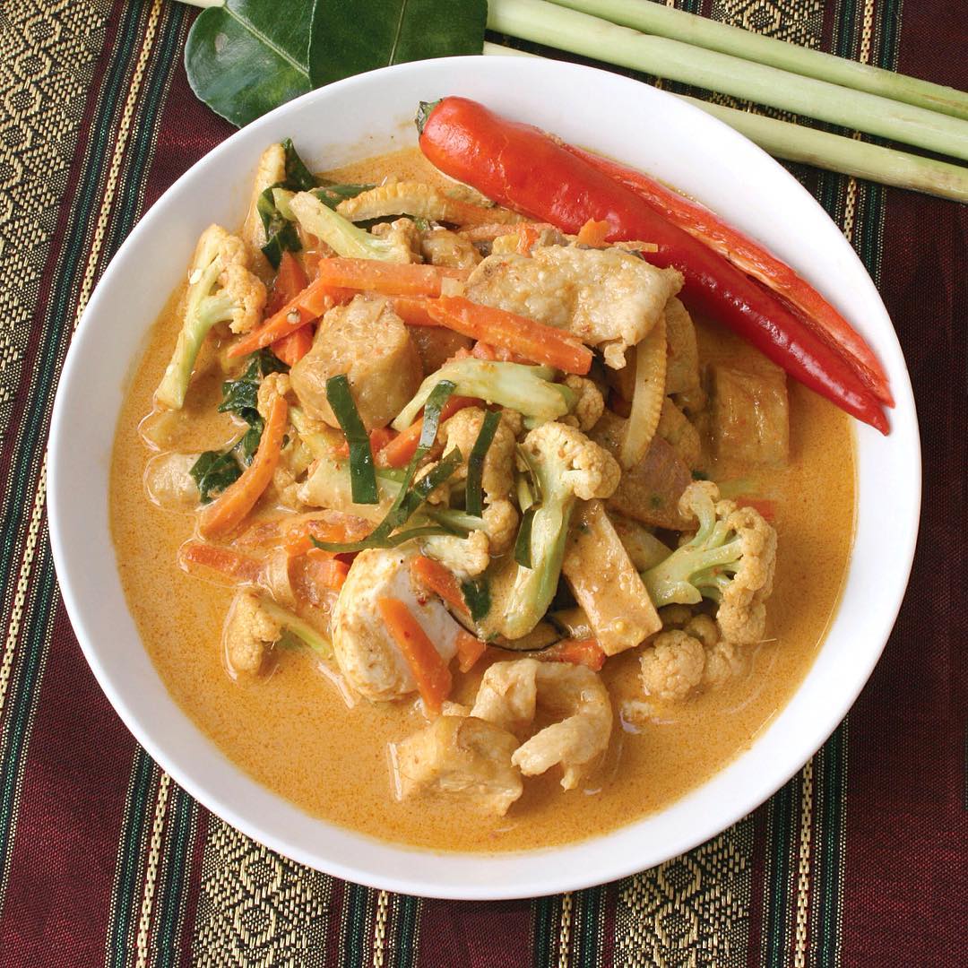 image of vegan panang curry