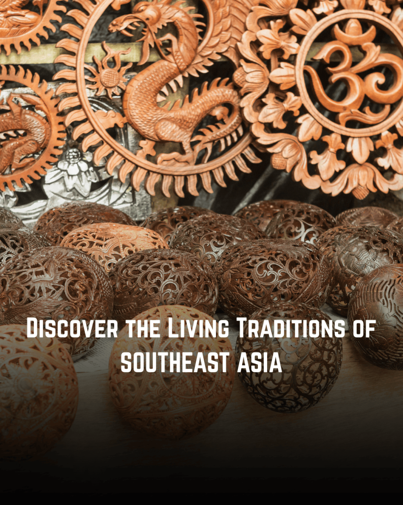 image of hand made carvings