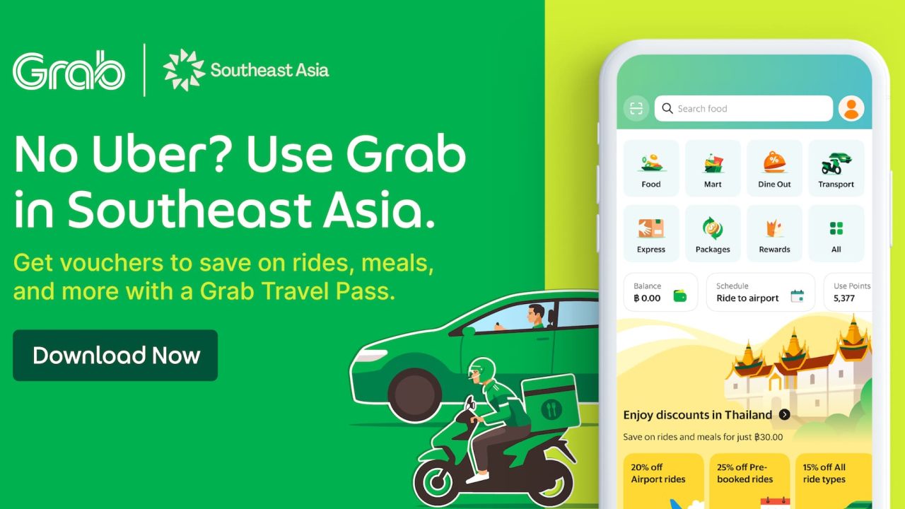 No Uber? Use Grab in Southeast Asia